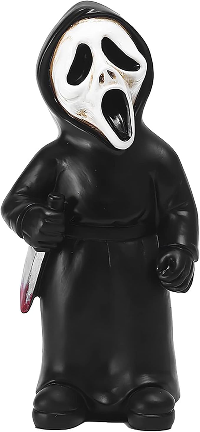 sinsen 恐怖电影花园小矮人噩梦迈克尔·迈尔斯·杰森雕像杀手尖叫